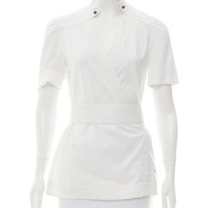 DIANE VON FURSTENBERG Rasmula Wrap Top - SIZE 0